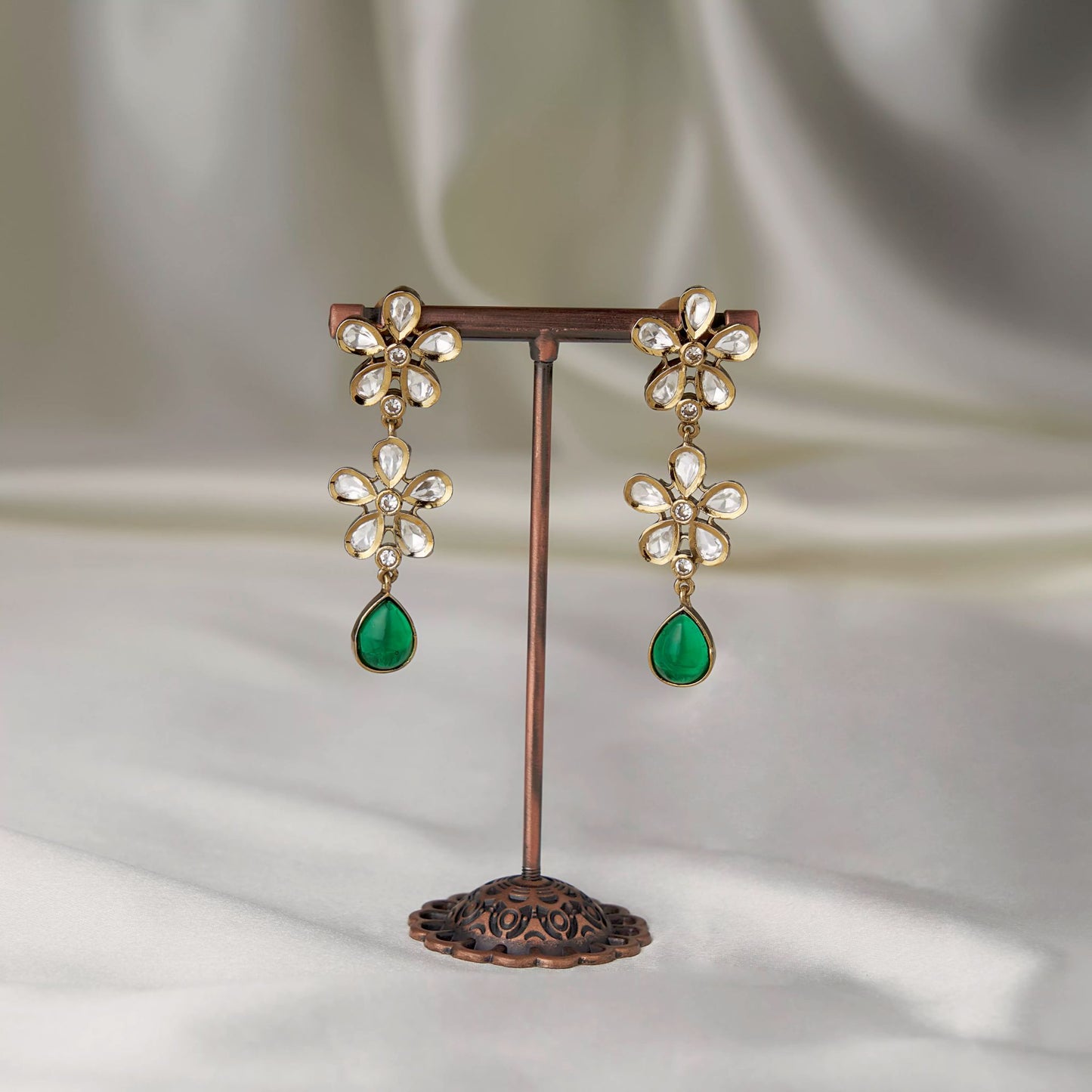 Green Moissanite Necklace SM77231