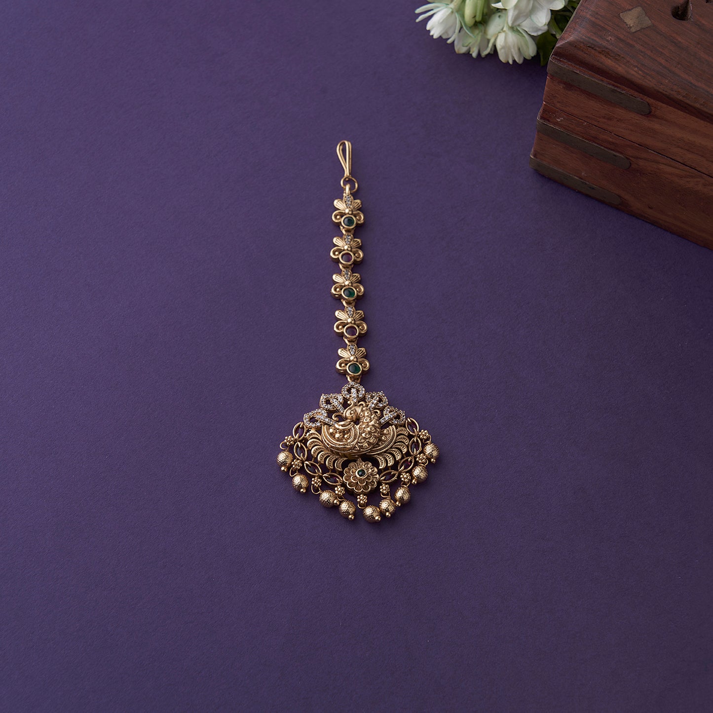 Anna Pakshi Maang Tikka SM48125