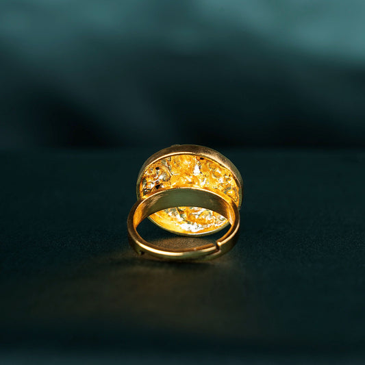 Krishna Peacock Heritage Ring