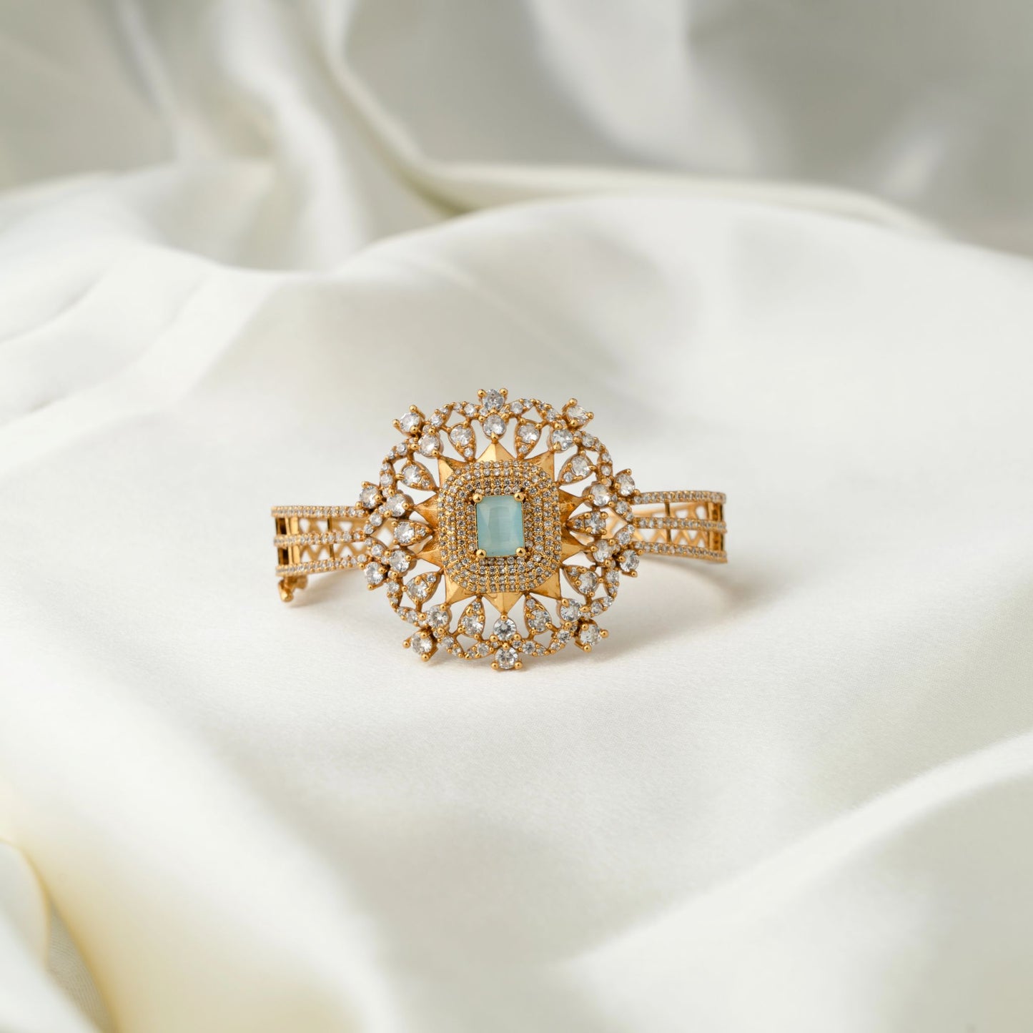 Pink/Green Stone Bracelet