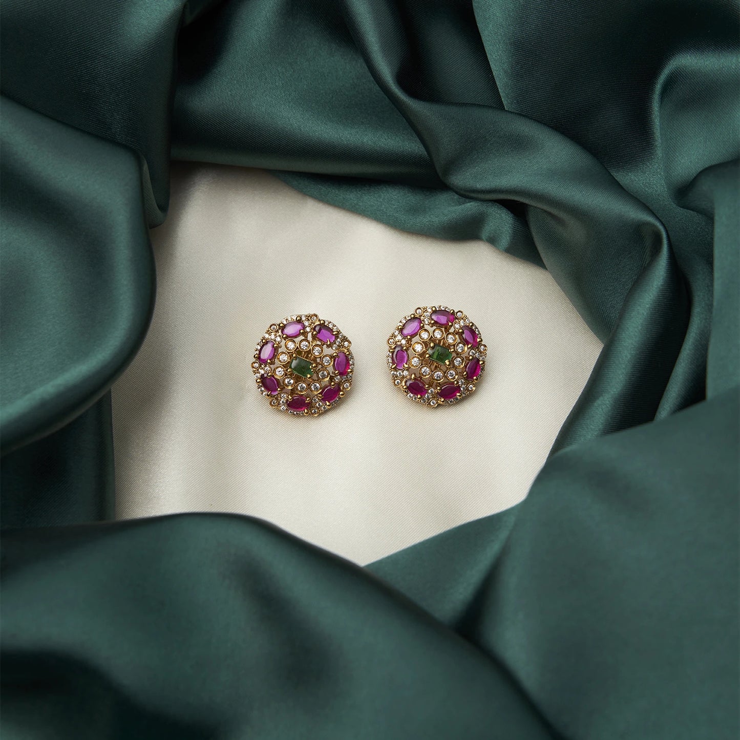 Pink Floral Stud SM21134
