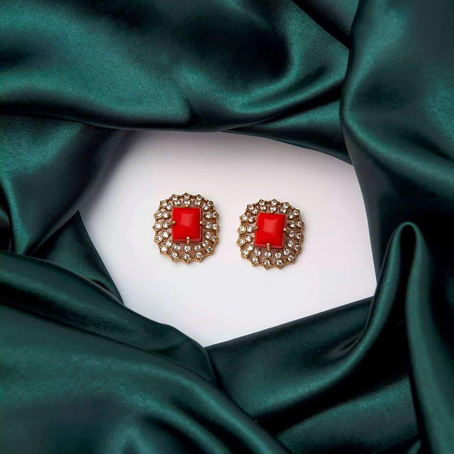 Coral Square Stud SM21109