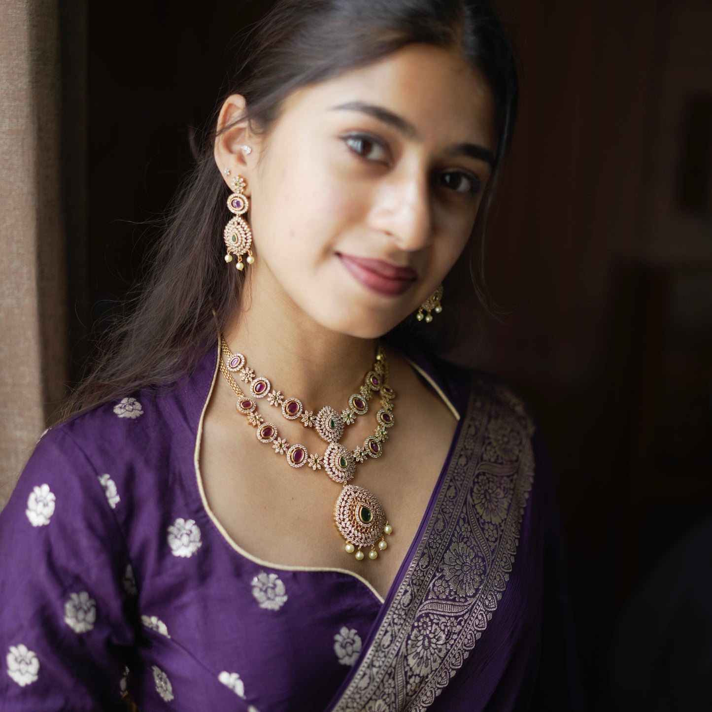 Dual layer Necklace SM77191