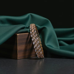 Gold Finish Bangles SM60131