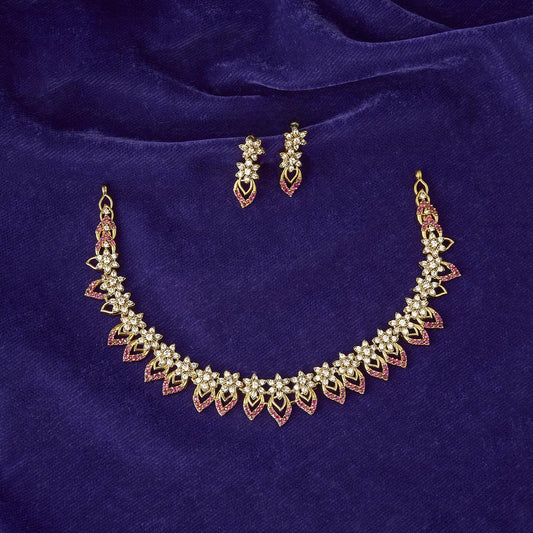 Floral Necklace SM77140