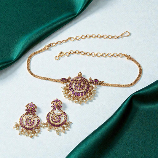 Ruby Bird Choker SM51106