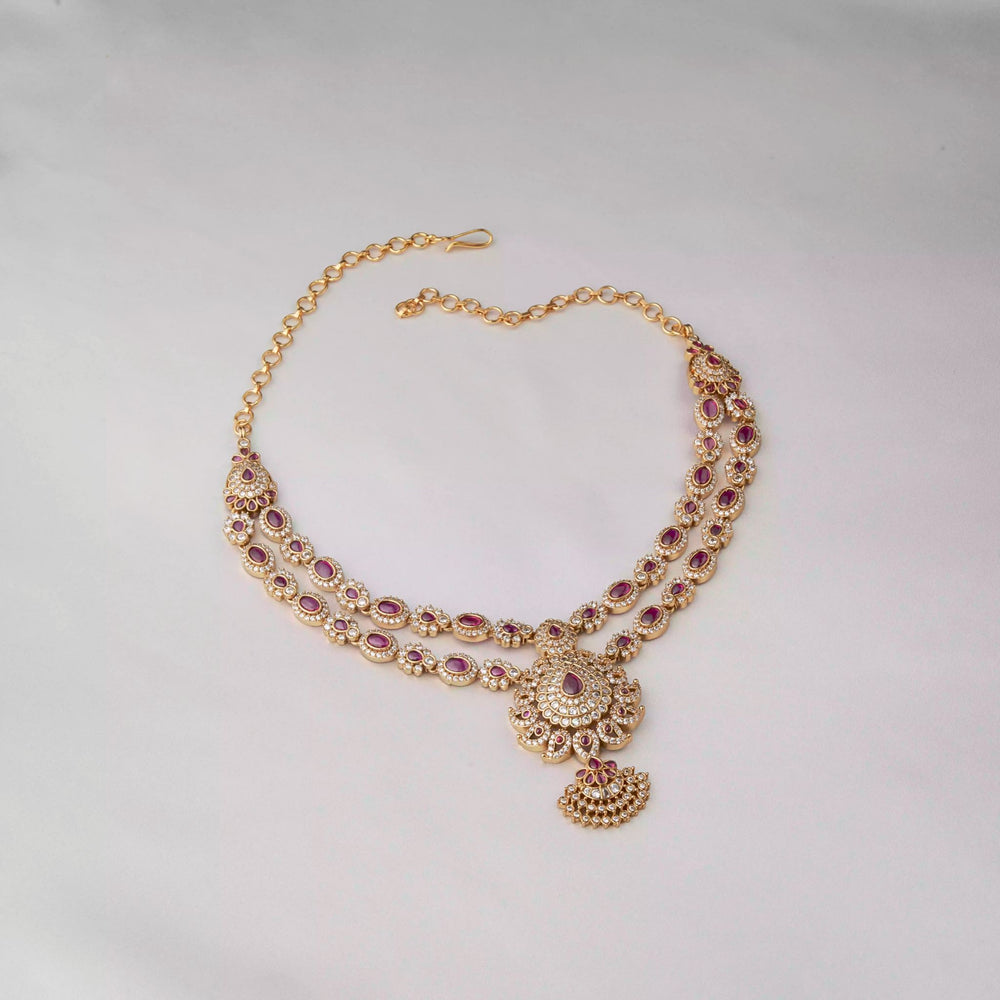 Ruby Layered Signature Necklace