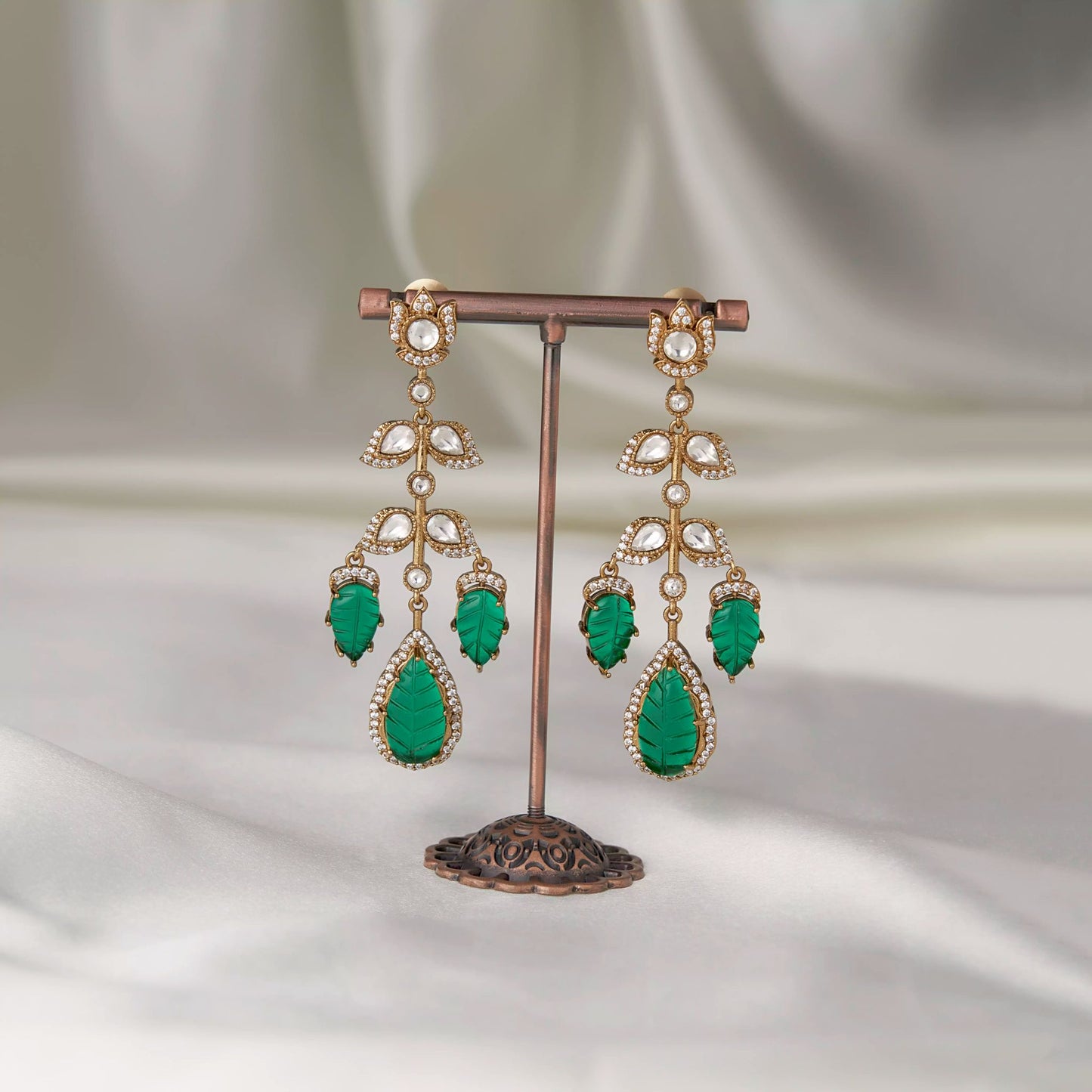 Green Moissanite Necklace SM77230