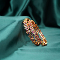 Floral Pattern Bangles SM60142