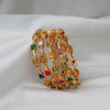 Coral Lakshmi Bangles