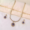 Purple Zircon Necklace