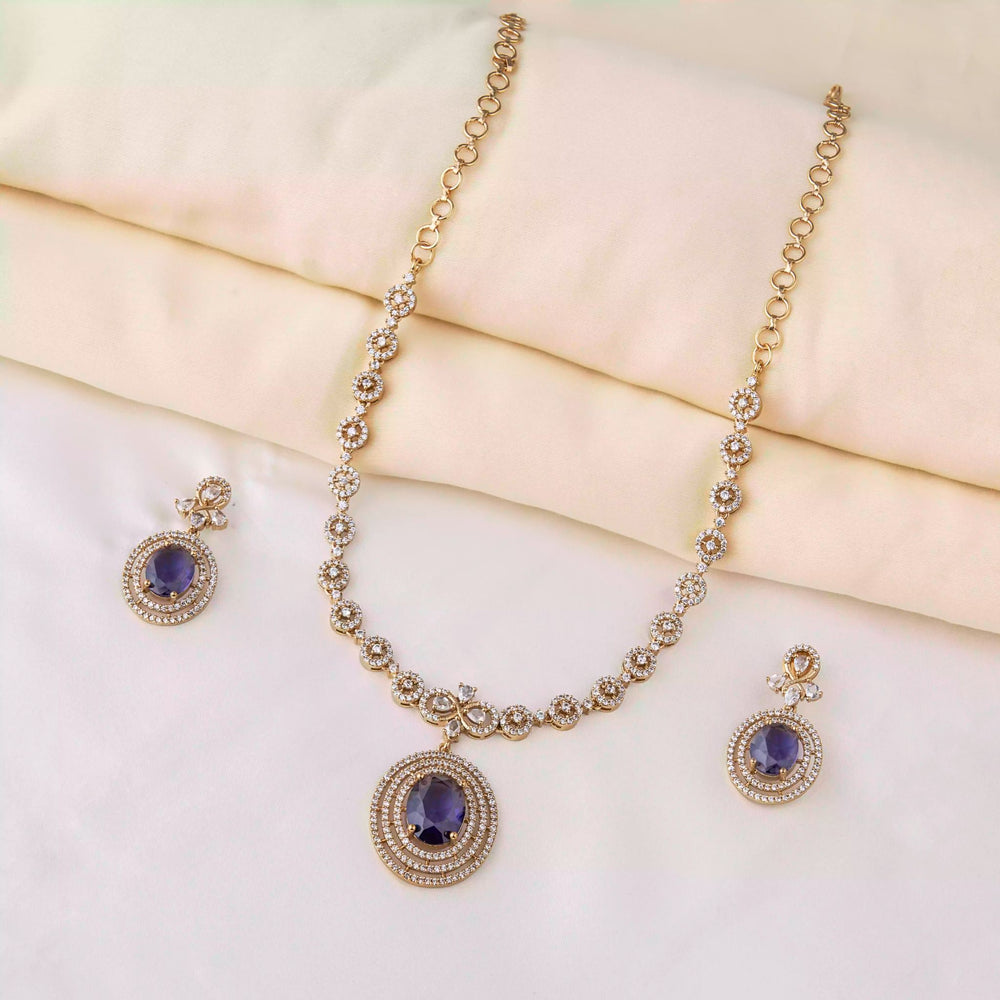 Purple Grace Necklace