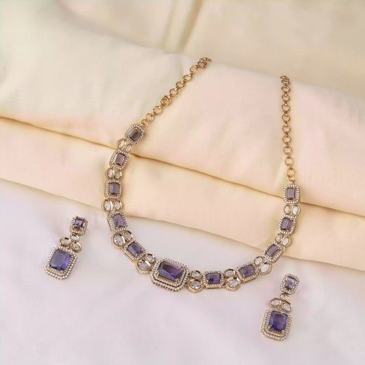 Purple Necklace SM77122