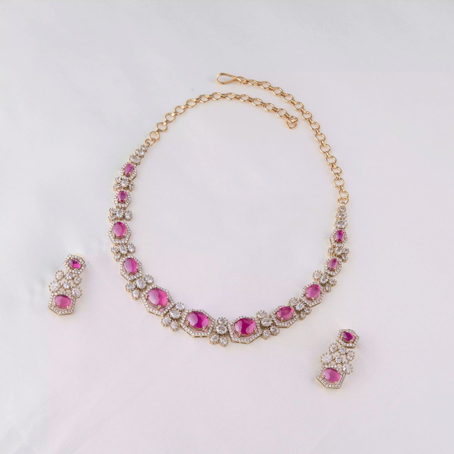 Green/Pink Necklace SM77250