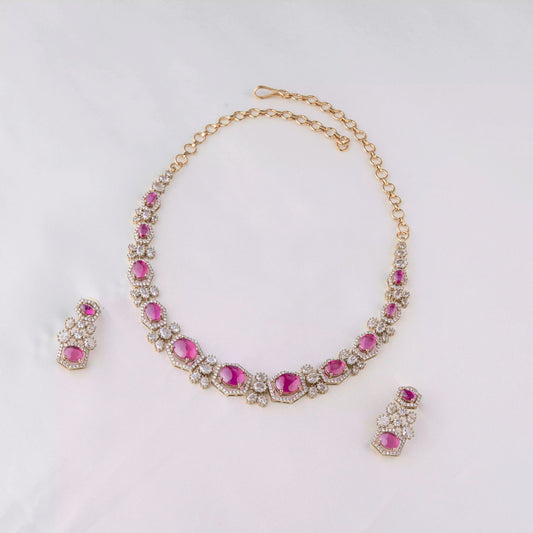 Green/Pink Necklace