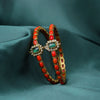 Emerald Coral Bangles