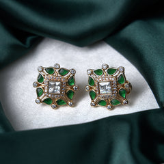 Statement Emerald Stud SM21300