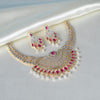 Statement Ruby & Zircon Necklace
