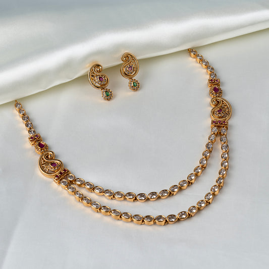 Dual Layer Necklace SM77407