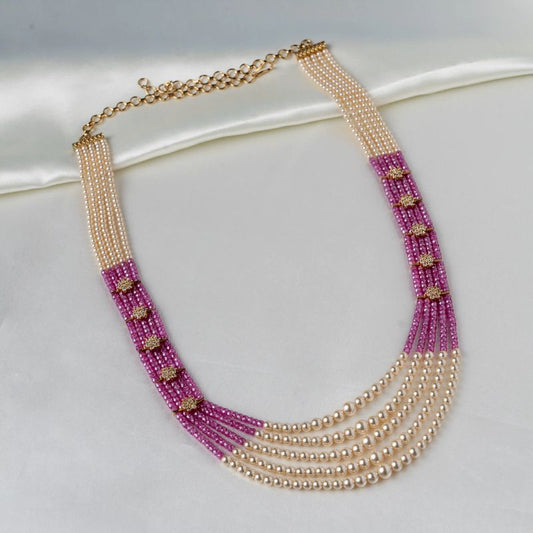 Pink Pearl Mala SM63164