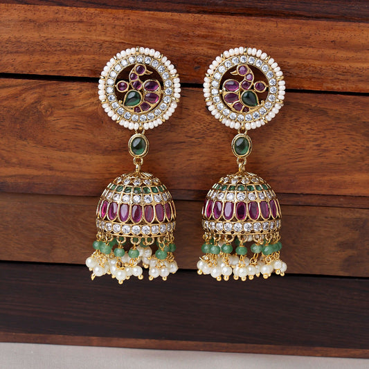 Classic Bird Jhumka