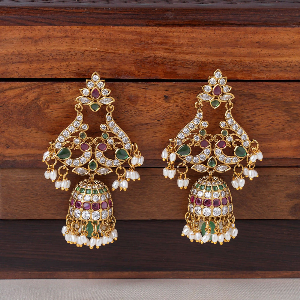 Statement Bird Jhumka
