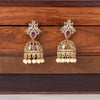 Twin Bird Zircon Jhumka