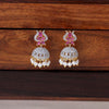 Ruby Bloom Zircon Jhumka
