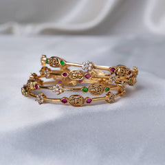 Lakshmi Floral Bangles