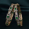 Emerald Elephant Victorian Bangles