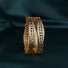Panchaloha Ruby Emerald Openwork Bangles