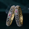 Ruby Zircon Bangles