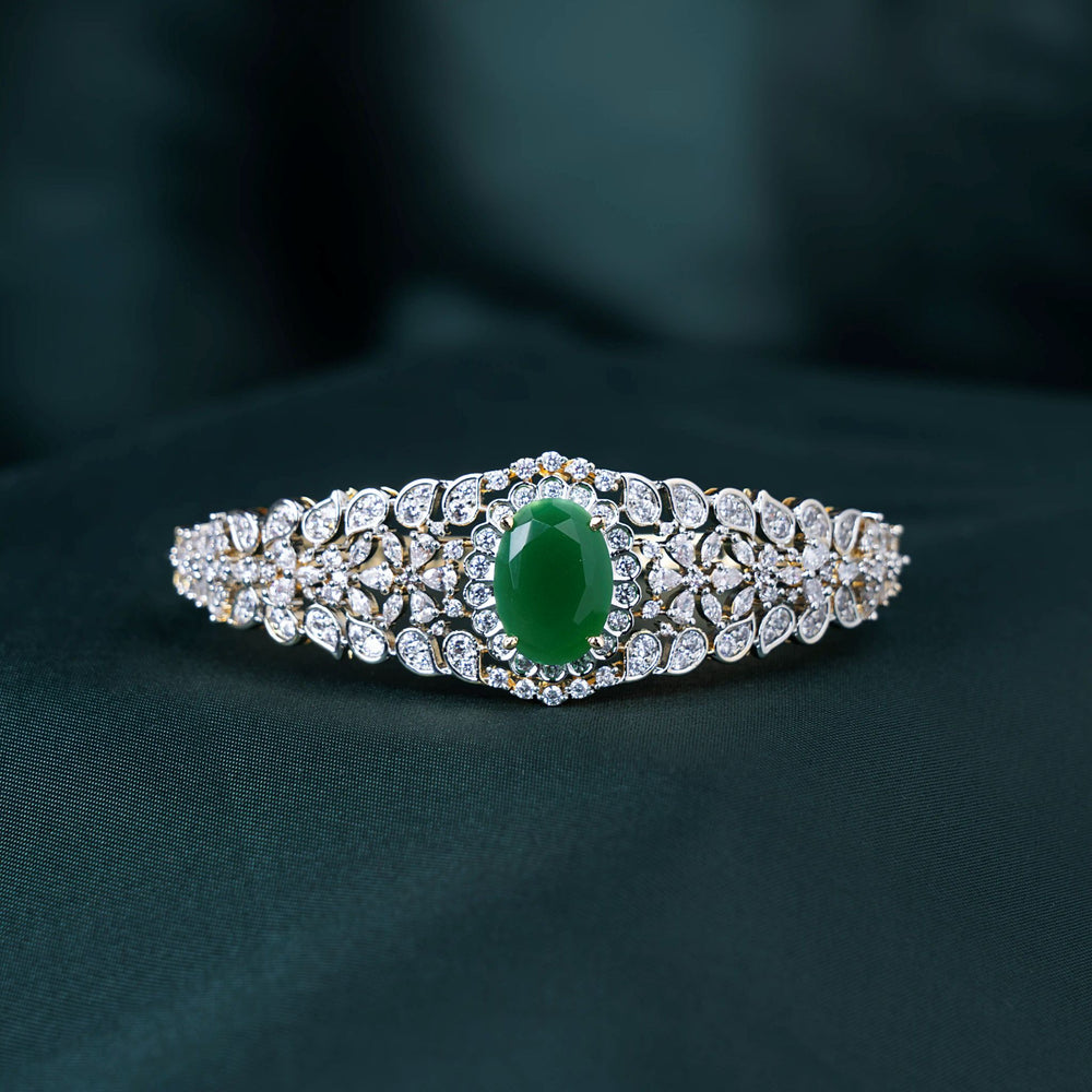Emerald Statement Bracelet