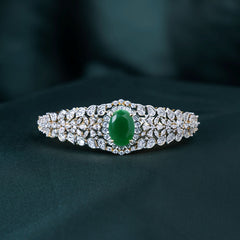 Emerald Statement Bracelet