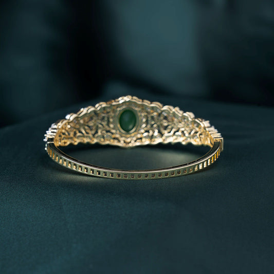 Emerald Statement Bracelet