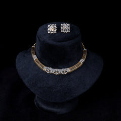Multi-Strand Zircon Necklace