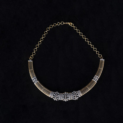 Multi-Strand Zircon Necklace