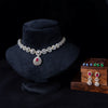 Floral Interchangeable Zircon Necklace