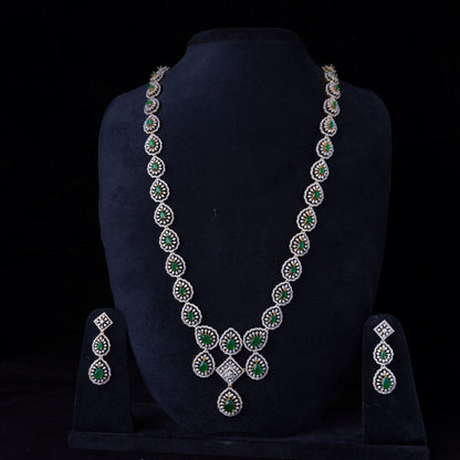 Pear Cut Emerald Statement Haaram