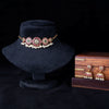Ruby Kemp Choker with Emerald Centre