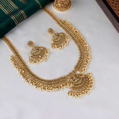 Grand Pearl Lakshmi Haaram