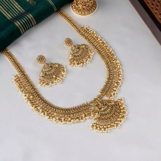 Grand Pearl Lakshmi Haaram