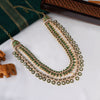 Dual-Layer Green Floral Haaram