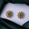 Emerald Pearl Radiance Stud