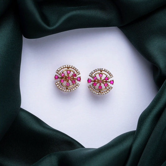 Pink Stellar Stud