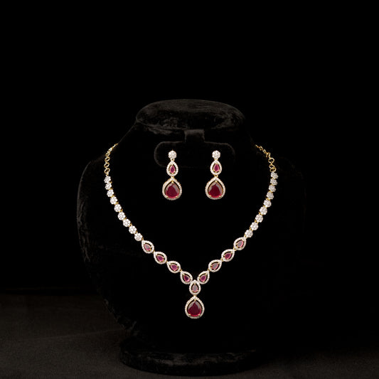 Emerald/Ruby Necklace