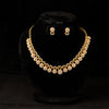 Gold and Zircon Necklace