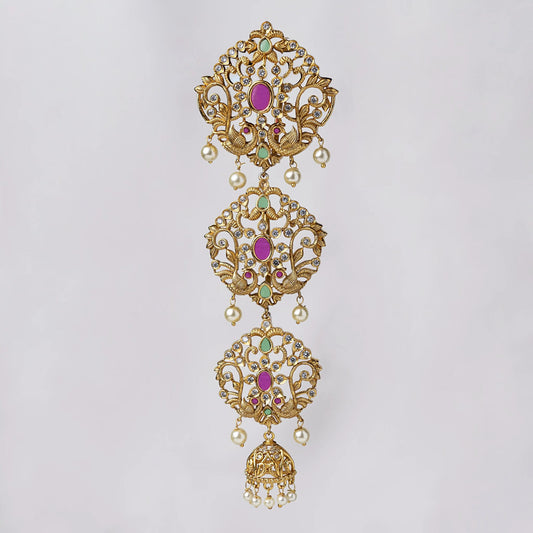 Jhumka-Inspired Jada Billa