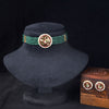 Green Bead Kemp Choker
