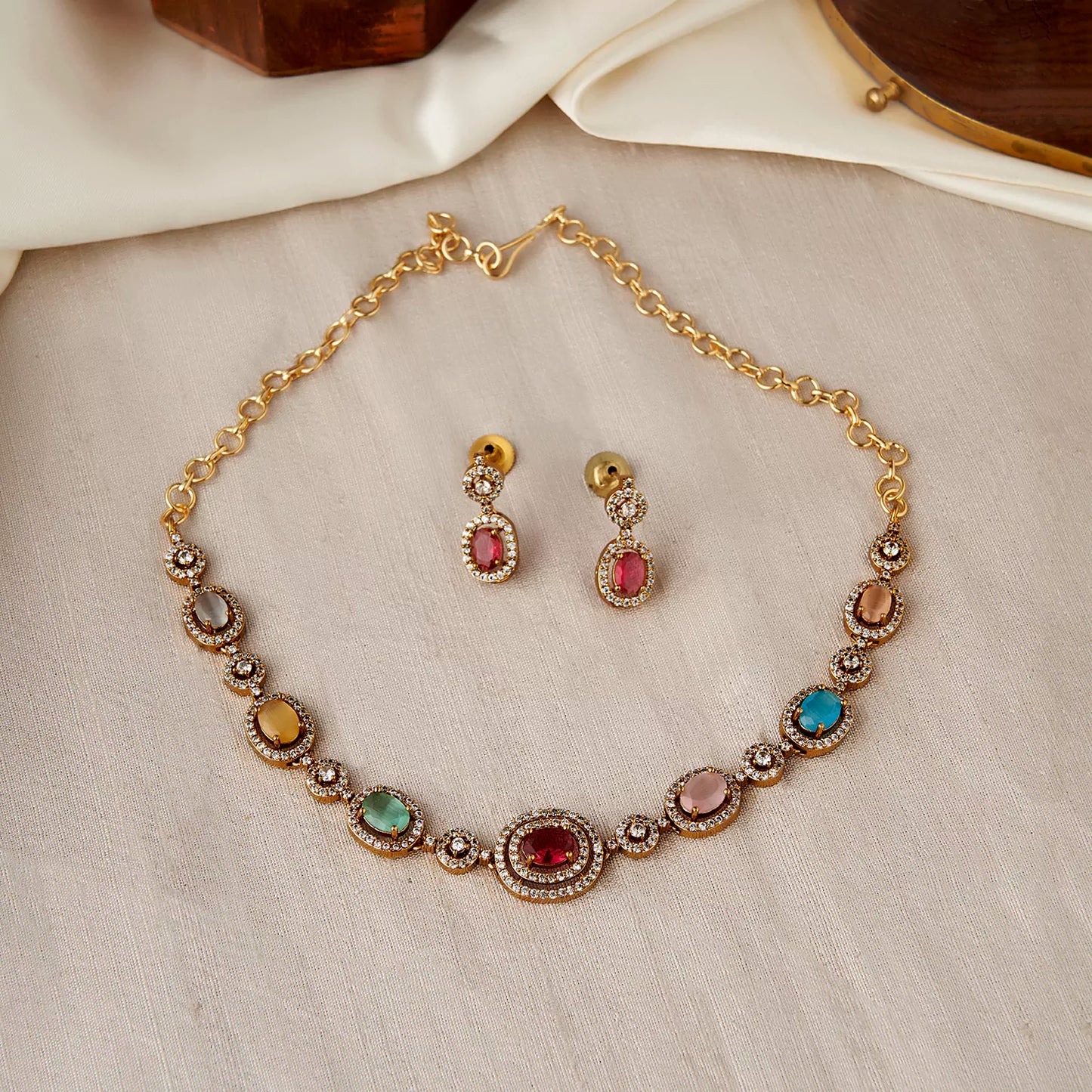 Multicolor Necklace SM77215